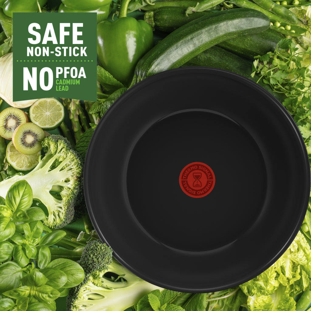 Ustensine de cuisine tefal tefal renouvellement noir wokpan 28 cm noir