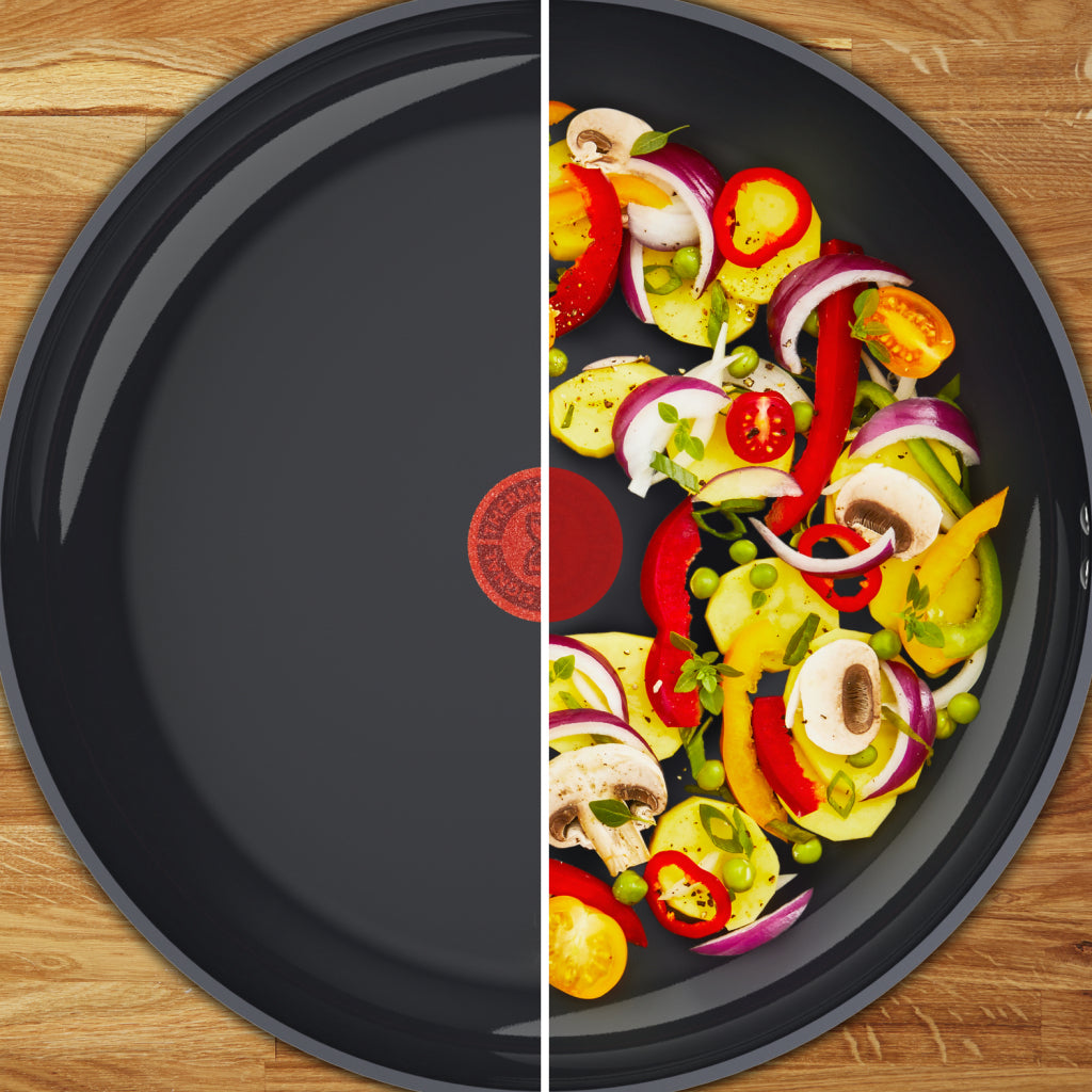 Tefal C47632 Changer la poêle en céramique noire 24 cm noir