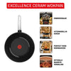 Poêle wok en céramique Tefal excellence ø28cm