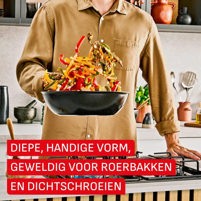 Poêle wok en céramique Tefal excellence ø28cm