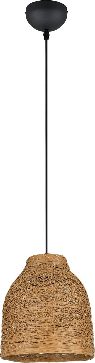 Rl live your light reality joeline - lampe suspendue - noir mat - excl. 1x e27 4 w - montage au plafond - réglable en hauteur - casalum