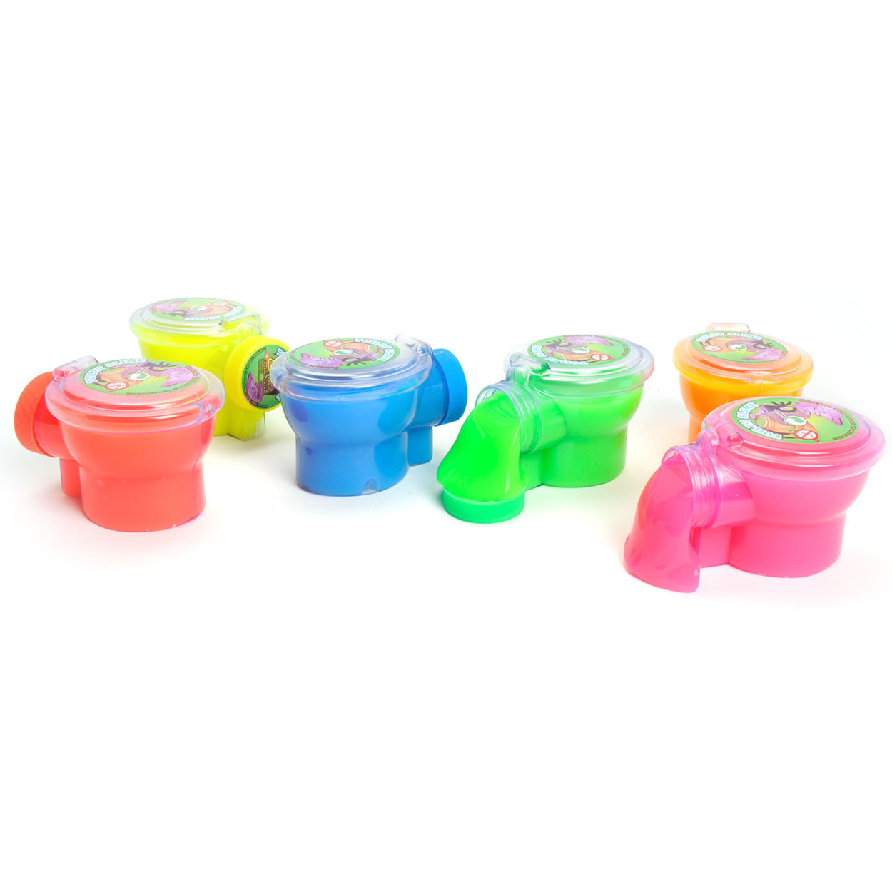 Pot wc avec couleur de mucus