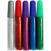 Colle pailletée Creativ company, différentes couleurs, 5x10 ml 1 boîte
