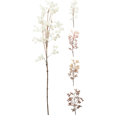 Branche artificielle de gypsophile pour décoration d'intérieur 98cm