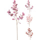 Branche artificielle d'eucalyptus brillant pour la maison
