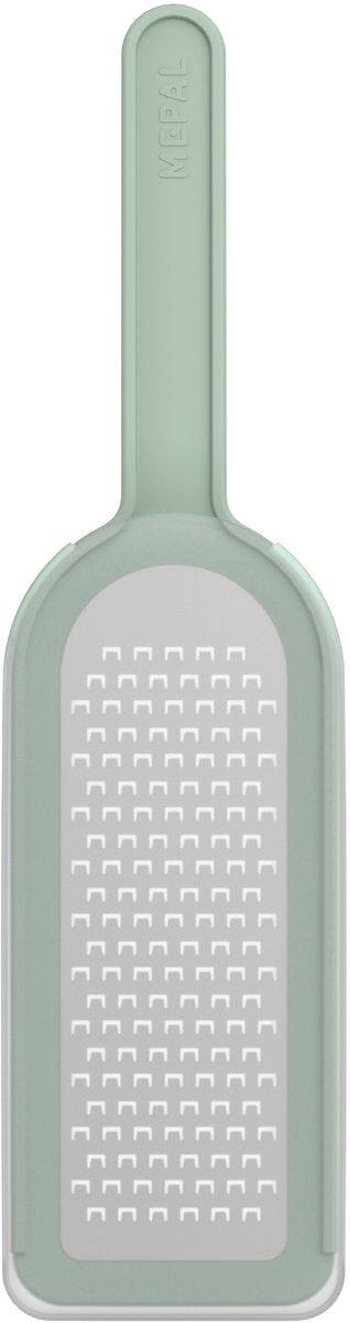 Râpe Mepal inox chef it - 30 cm - râpe de cuisine - avec couvercle de sécurité - couteaux tranchants - passe au lave-vaisselle - ustensiles de cuisine - sauge nordique