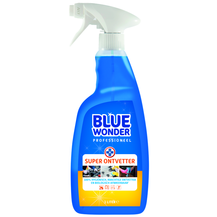 Blue Wonder 1070320 - super dégraissant 1l prof. 1l | 6 pièces
