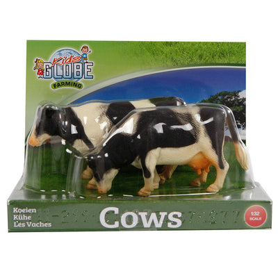 Kids Globe Globe Cow Black blanc debout 1:32, 2e