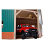 Kids Globe Globe Shed Corner Wood pour 2 tracteurs 1:16
