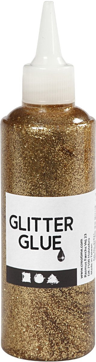 Creativ Company Glitter Glue Gold, 118 ml