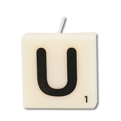 Paperdreams bougie lettre u, 4 pcs.