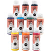 Creativ company peinture acrylique brillante, différentes couleurs, 10x120 ml 1 boîte