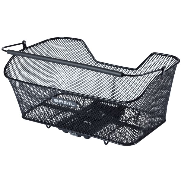 Panier de vélo de basilic base xl panier arrière mik 44 x 23 x 17 cm noir