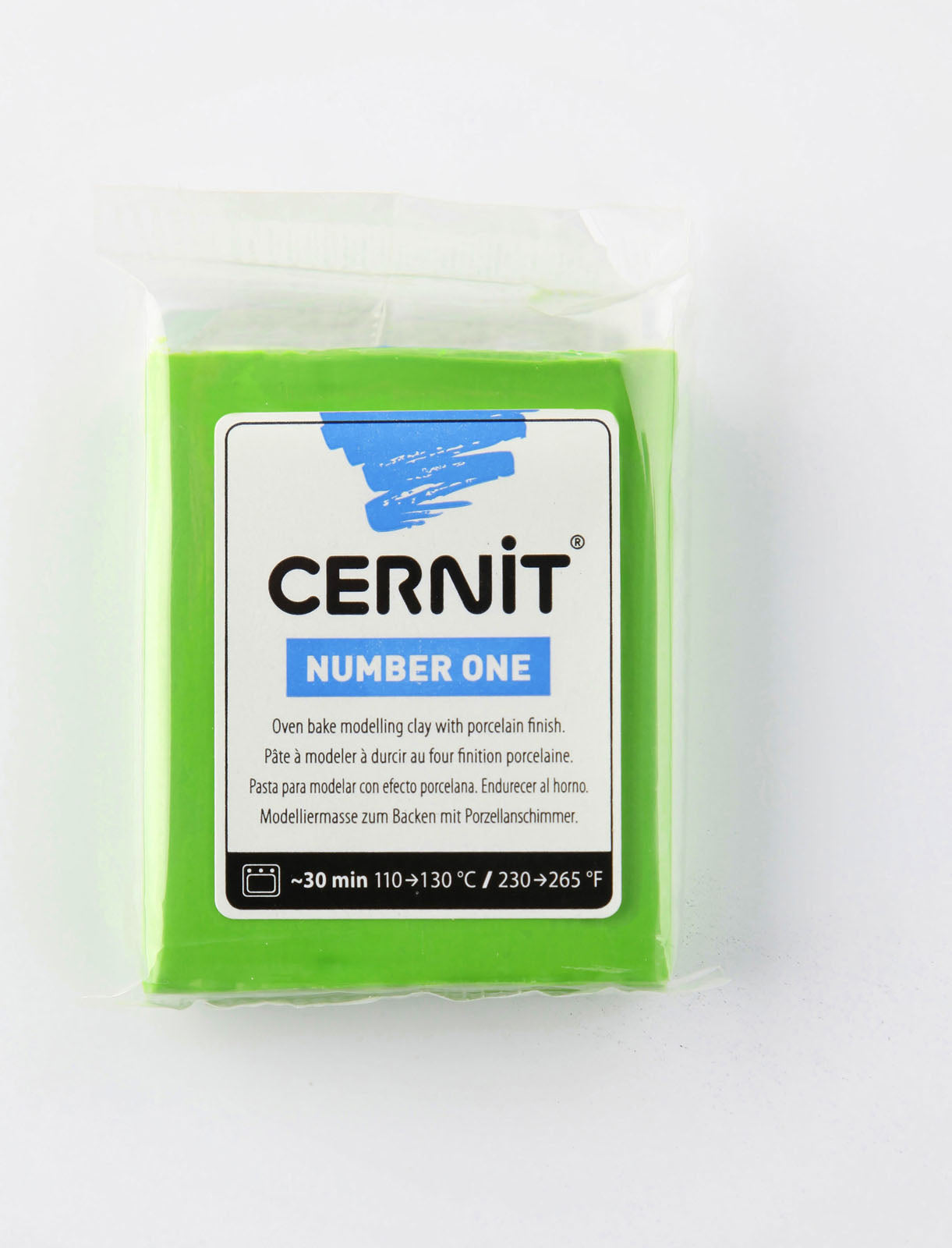 Cernit • numéro un 56g vert clair