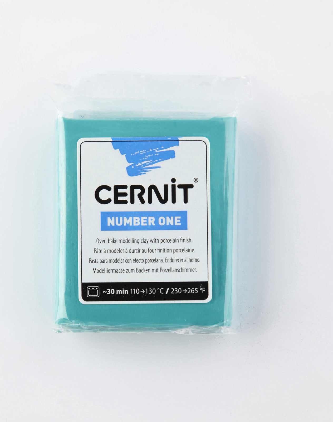 Cernit • numéro un 56g turquoise