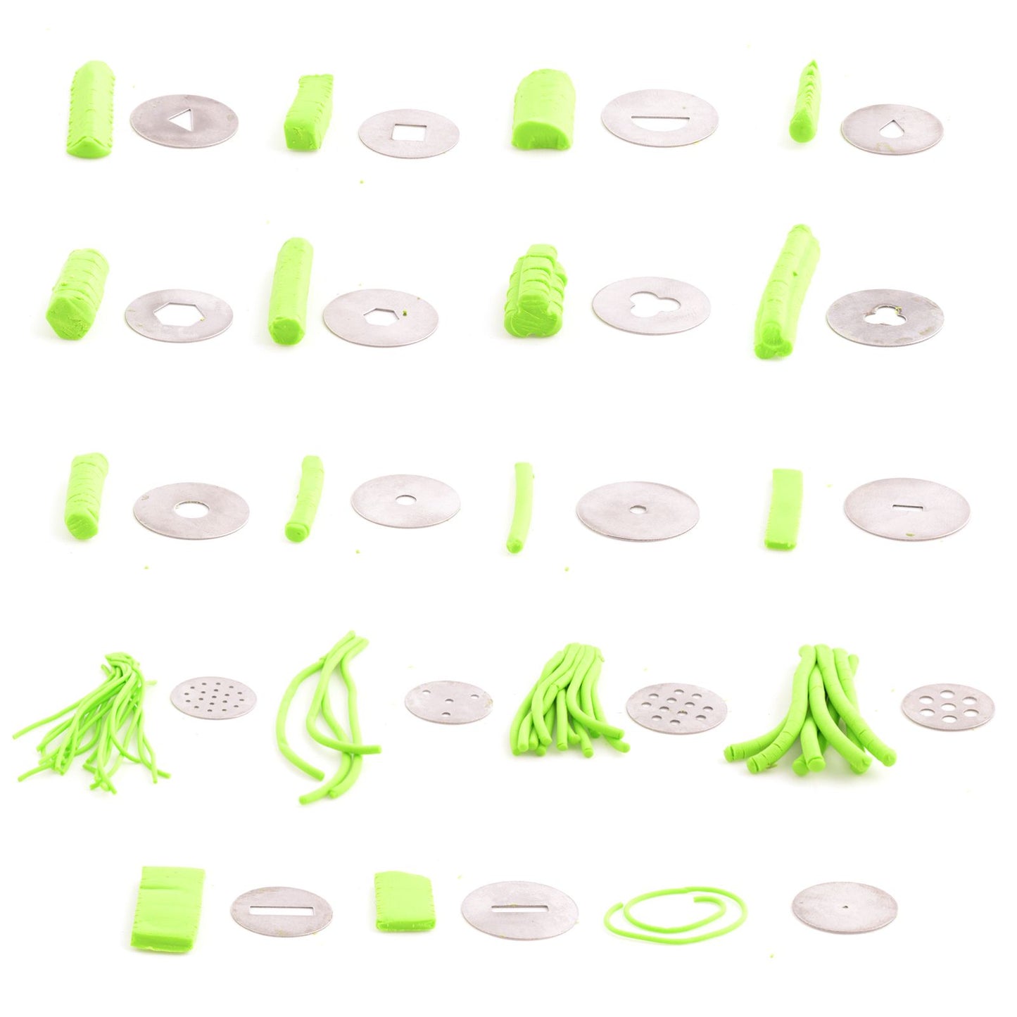 Vaessen creative • pistolet à argile 22pcs