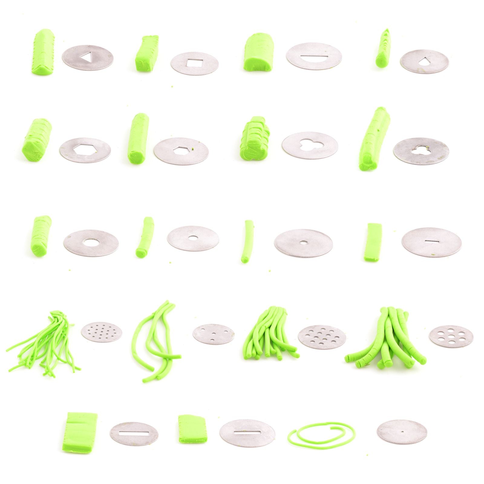 Vaessen creative • pistolet à argile 22pcs