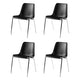 Chaise baquet empilable pp noir léger