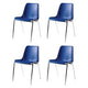 Chaise baquet empilable pp bleu léger