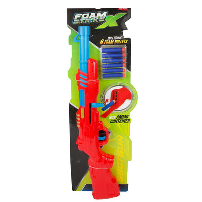 Fusil Strikex en mousse Toi-toys avec 6 flèches en mousse