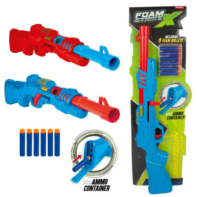 Fusil Strikex en mousse Toi-toys avec 6 flèches en mousse
