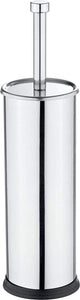 Wenko Porte-brosse WC exclusif en acier inoxydable brillant - Brosse WC avec support sur pied - Brosse WC avec support sur pied