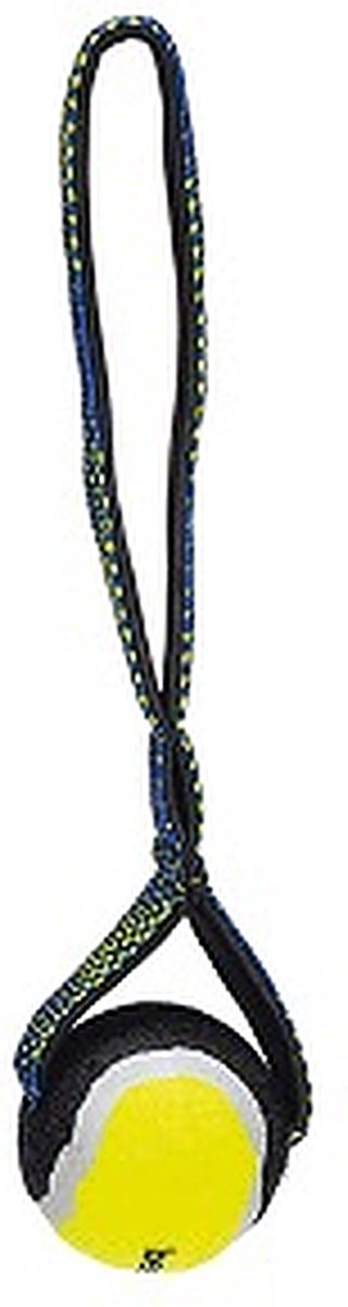Beeztees rapporter le cordon de balle de tennis Otis - jouets pour chiens - nylon - 26,5x6,3x6,3cm