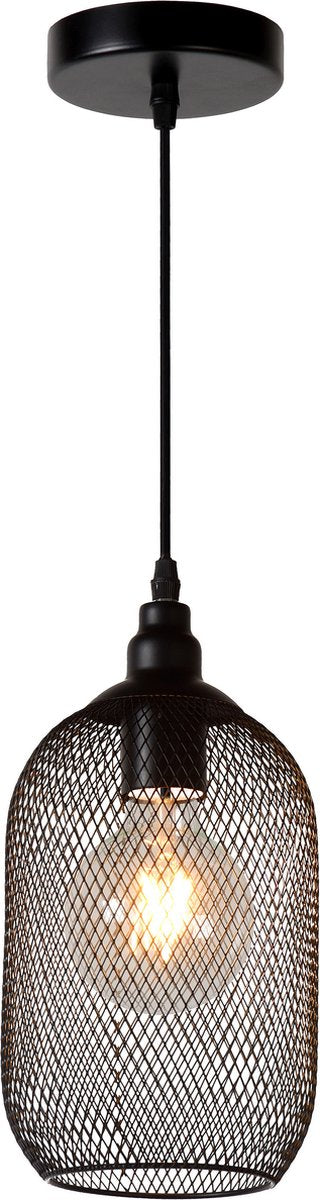 Lucid mesh - suspension - ø 15 cm - 1xe27 - noir