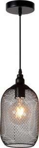 Lucid mesh - suspension - ø 15 cm - 1xe27 - noir