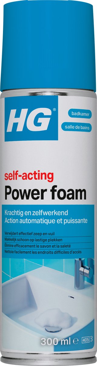 Hg 1074209 - salle de bain à mousse puissante | 6 pièces