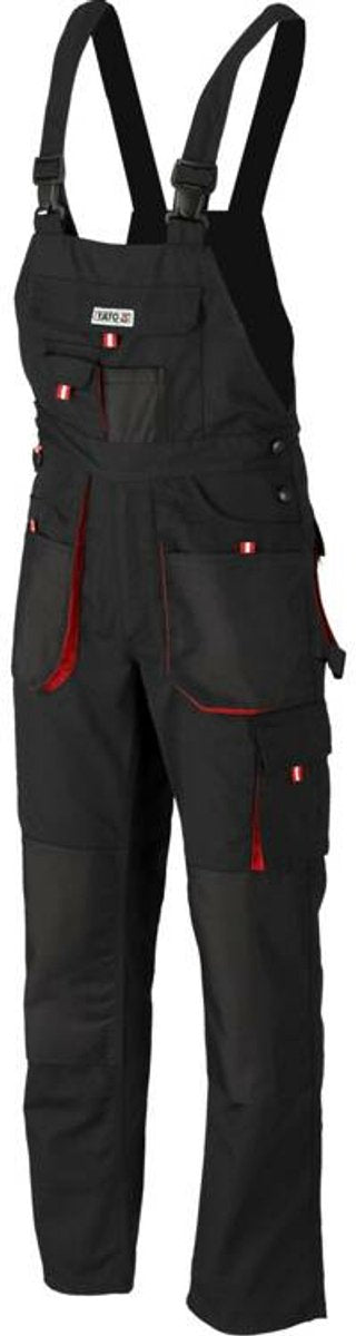 Série Yato Duero - Salopette de pantalon de travail - noir - l - design ergonomique