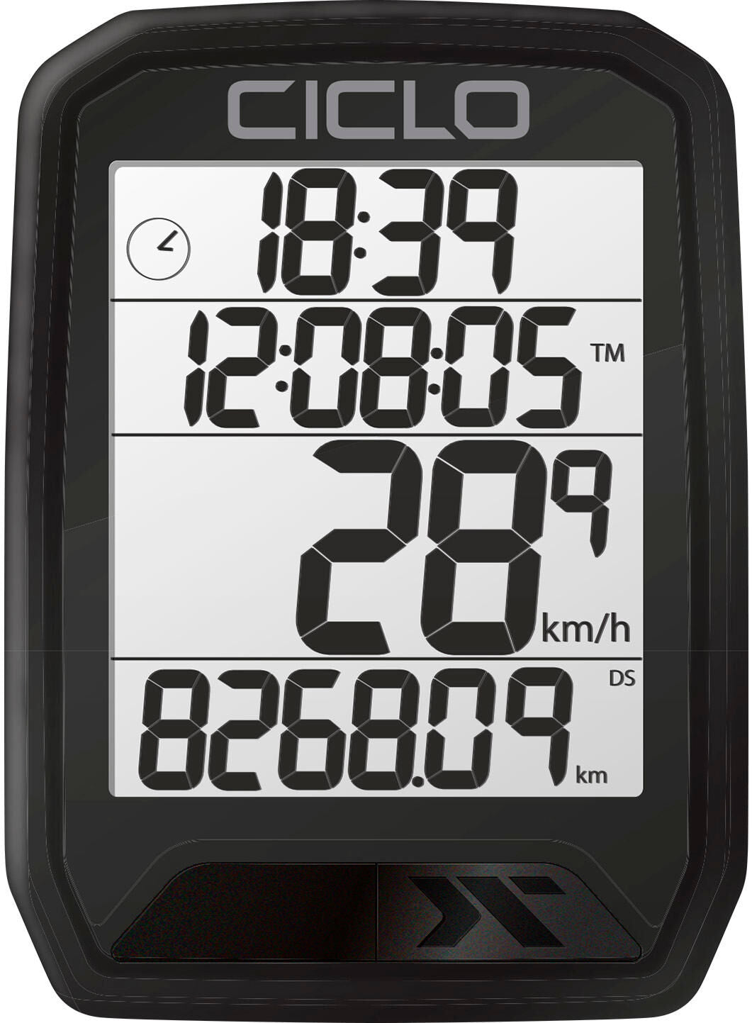 Ciclosport Bike Computer Protos 213 noir