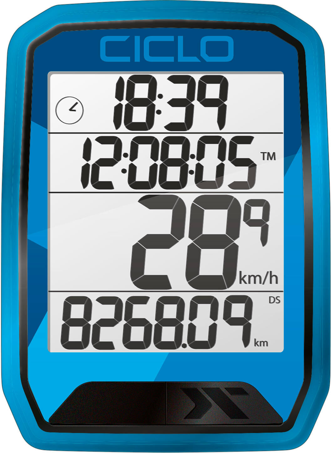 Ciclosport Bike Computer Protos 213 bleu