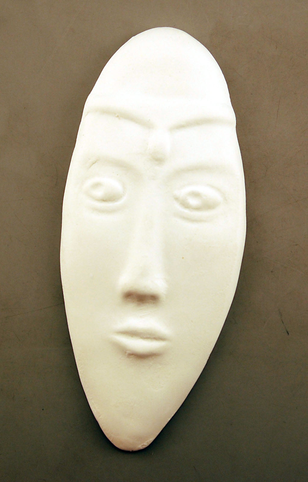 Powertex • face en plâtre allongée