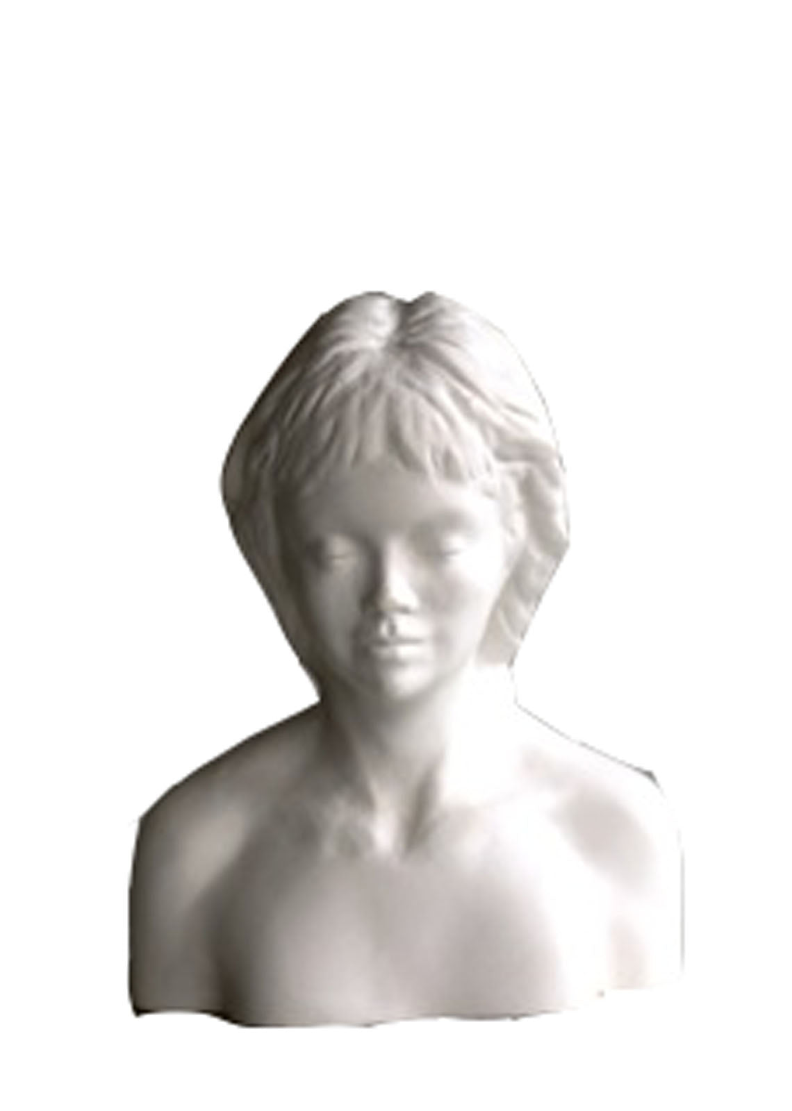 Powertex • plâtre fille mona