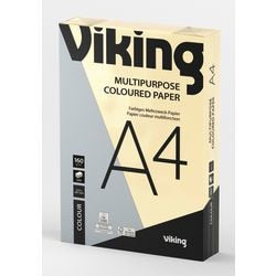 Papier coloré bureau dépôt 160g m2 a4 crème