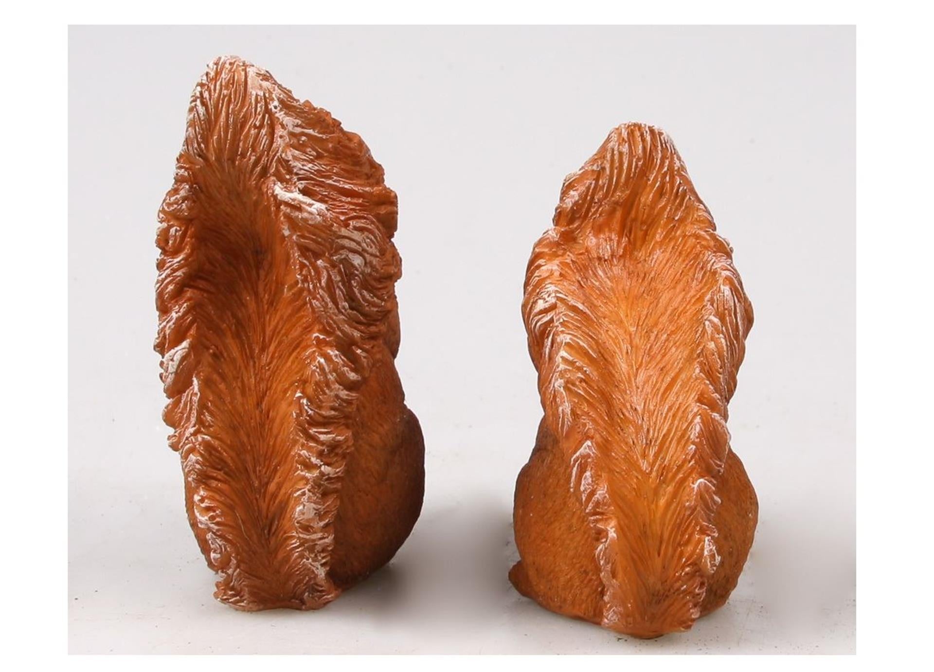 Statue de jardin animaux de ferme écureuil 10x5x9cm