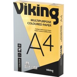Papier coloré od 80g m2 a4 couleur intense jaune