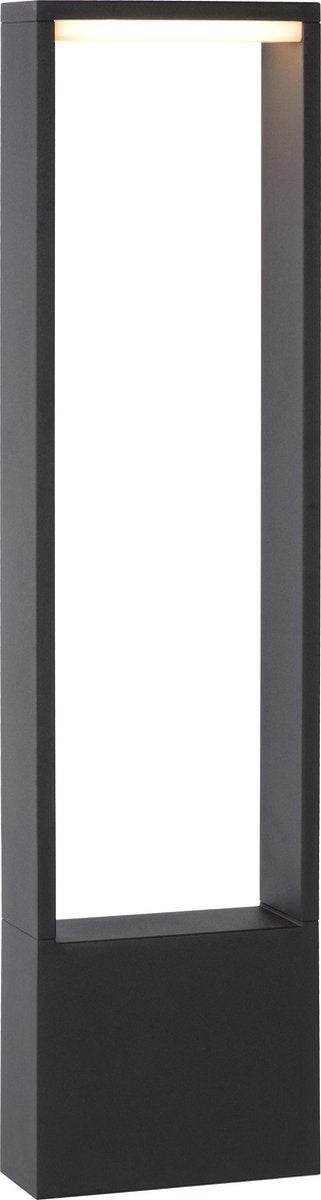 Lucide goa - lampe sur pied - led - 1x10w 3000k - ip54 - anthracite
