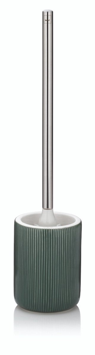 Kela brosse de toilette avec support ava - gris foncé -
