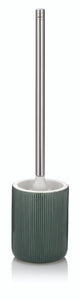 Kela brosse de toilette avec support ava - gris foncé -