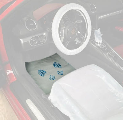 SERWO Automotive Disposable Foot Mat Paperlast