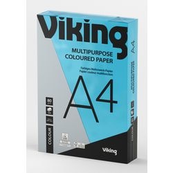 Papier coloré od 80g m2 a4 couleur intense bleu