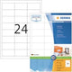 Étiquettes Herma blanches 64,6x33,8 premium a4 2400 pcs.