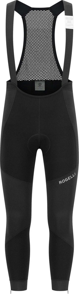 Rogelli pantalon de cyclisme long artico - avec bretelles - homme - noir - l