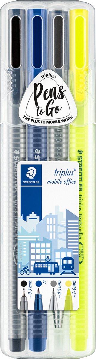 Ensemble d'écriture de bureau mobile Staedtler triplus
