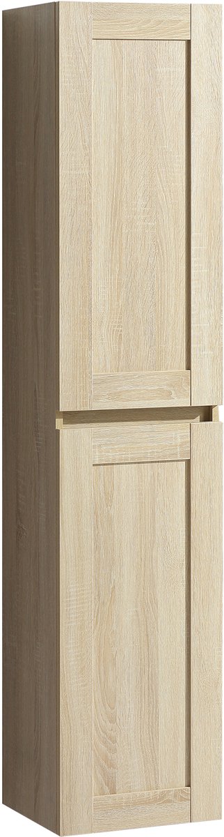 Differnz meuble de salle de bain reno 160x35x32cm chêne