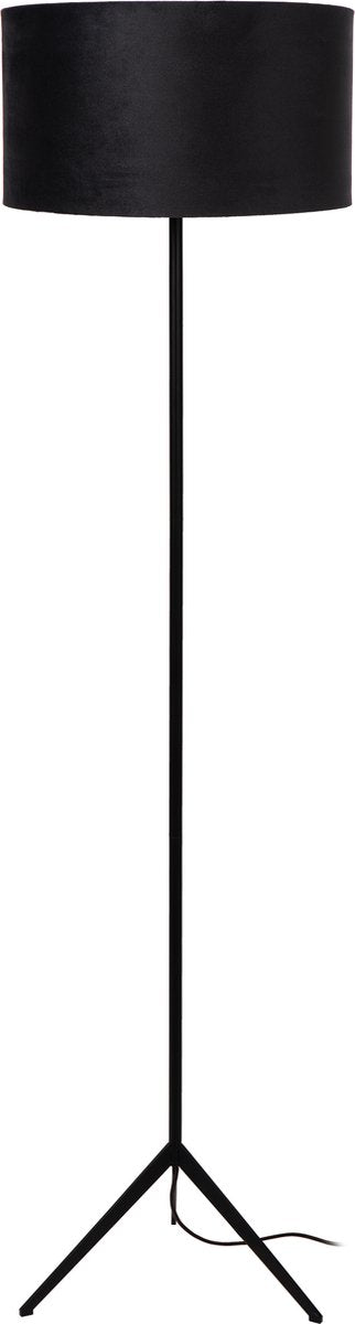 Lucide tondo - lampadaire - ø 38 cm - 1xe27 - noir