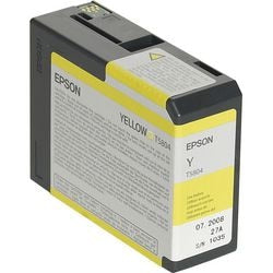 Cartouche d'encre jaune Epson T5804