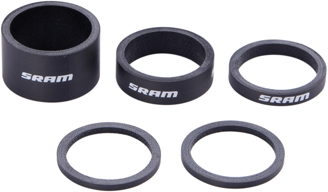 Ensemble d'espacer SRAM 2,5x2 5 10 20 mm blanc